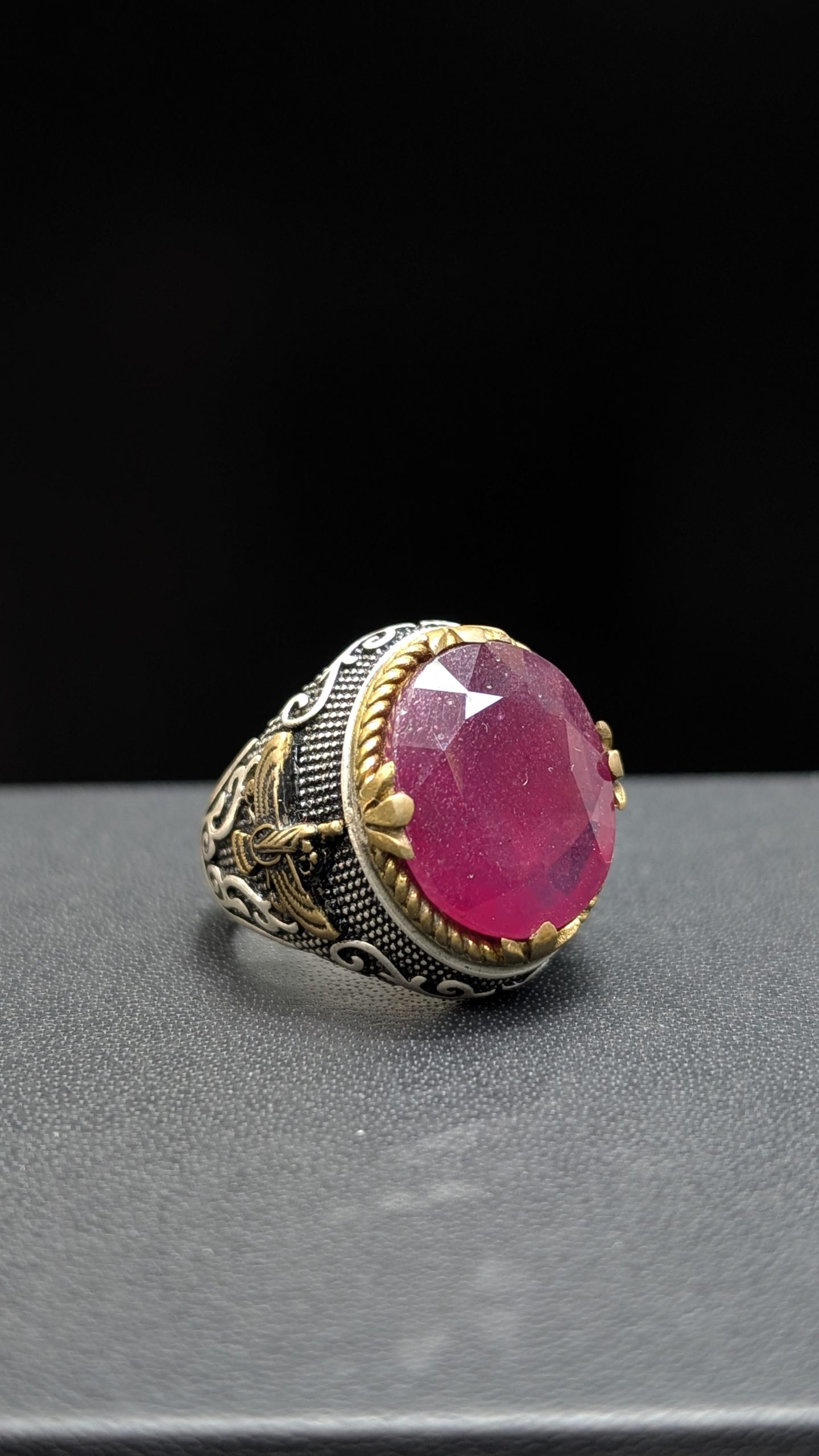 BAGUE RUBIS