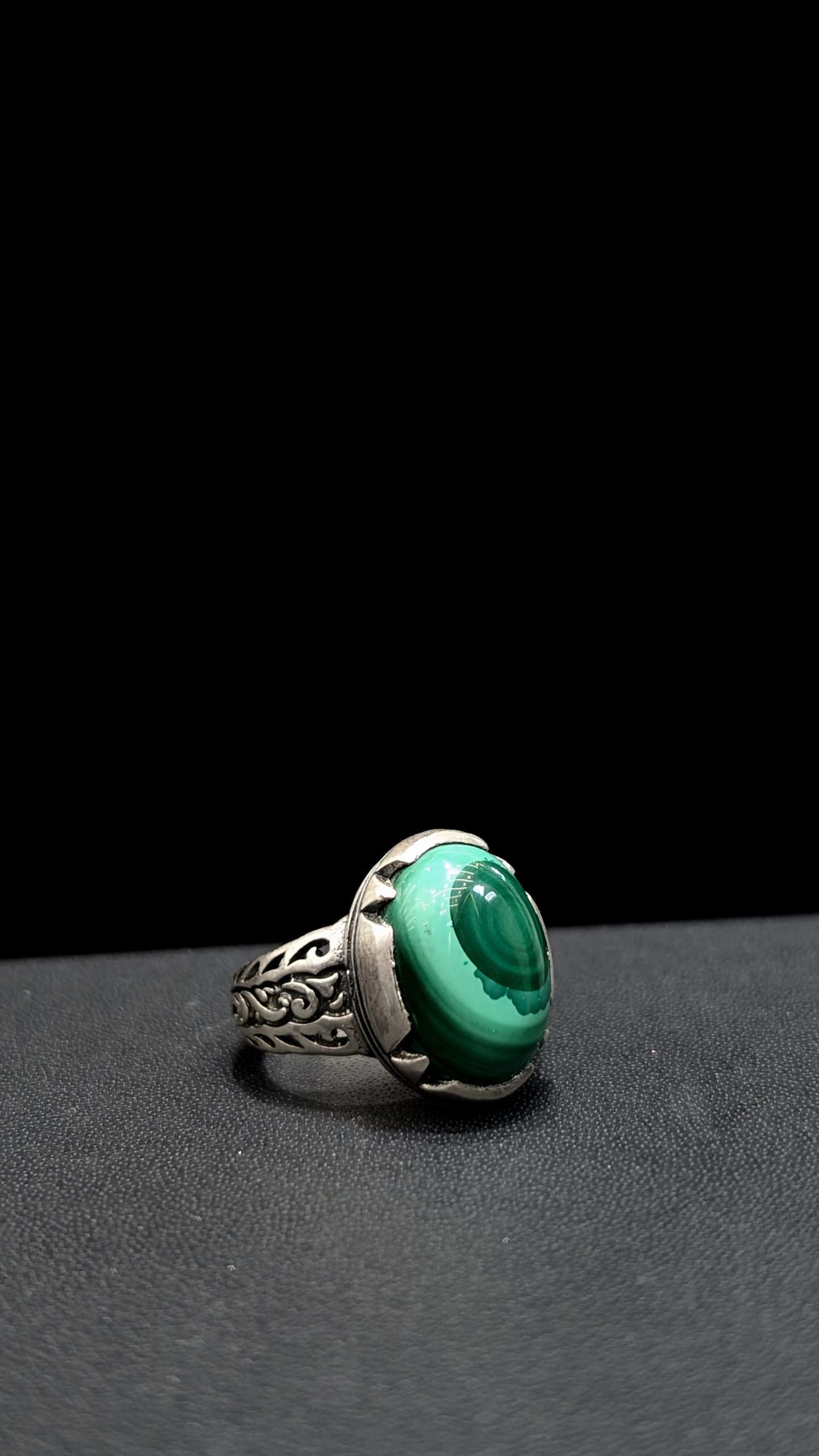 BAGUE MALACHITE