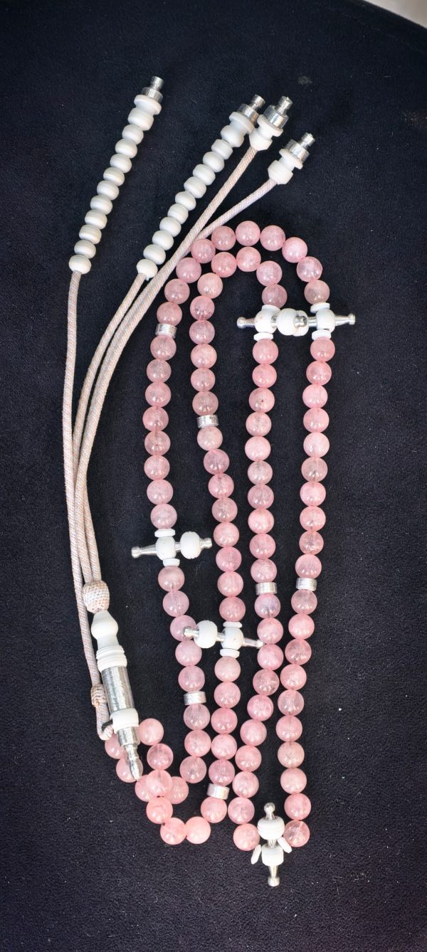 CHAPELET QUARTZ ROSE