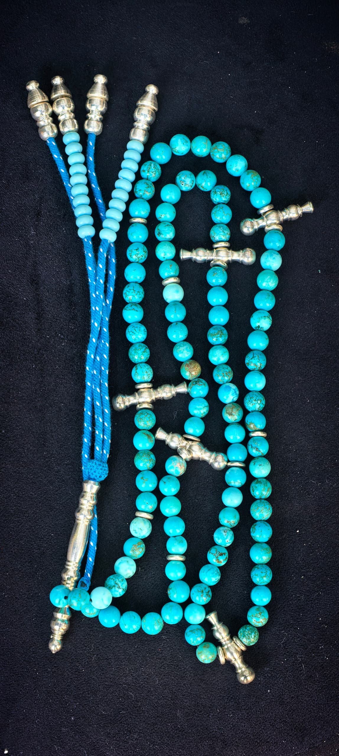 CHAPELET TURQUOISE
